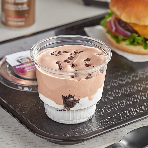 Our Specialty Treat Shop Chocolate Parfait Cup 4 oz. - 8/Case