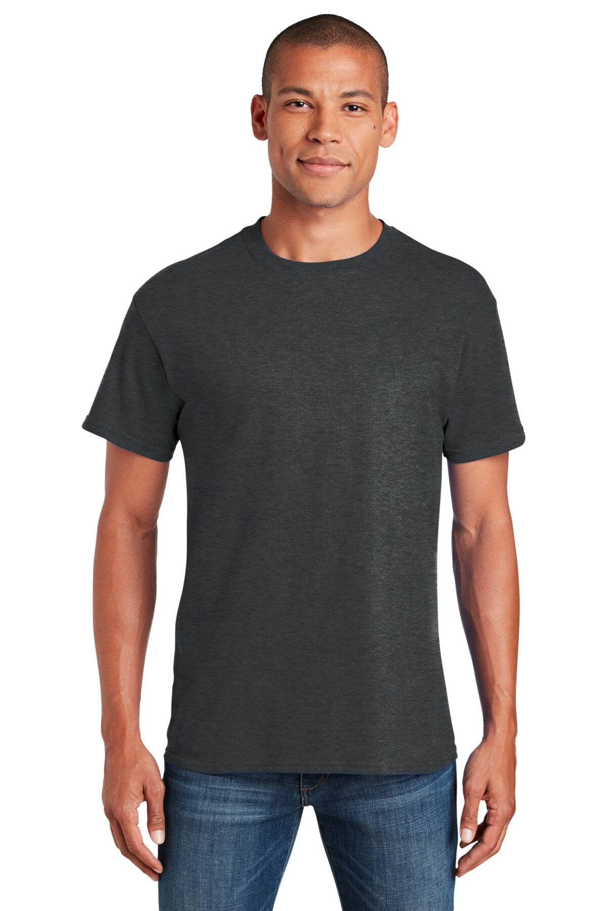 Gildan® Crewneck Heavy Cotton Short Sleeve T-Shirt