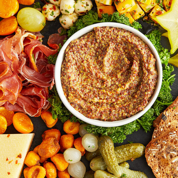 Savor Imports 11 lb. French Whole Grain Mustard - 2/Case