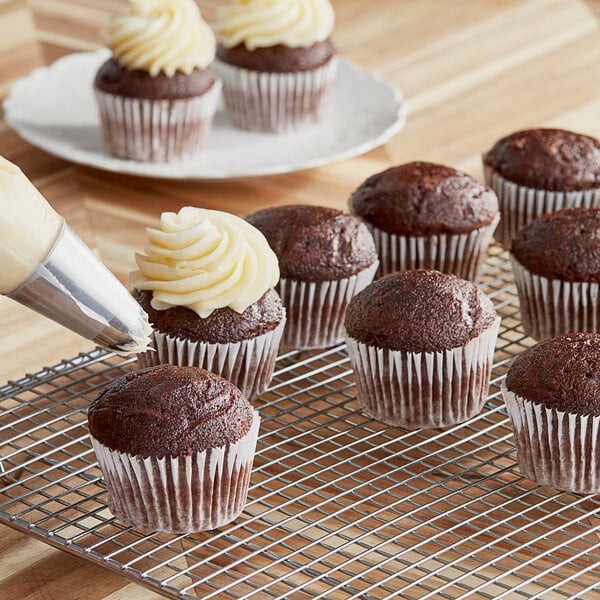 Brill Un-Iced Chocolate Cupcake 1.25 oz. - 144/Case