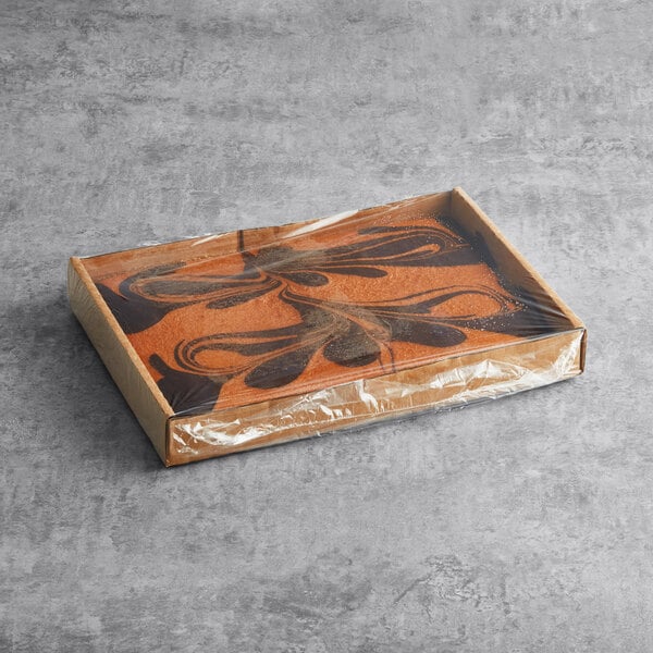 Rich's Allen Un-Iced Yellow Marble Cake 1/2 Sheet 47.97 oz. - 5/Case