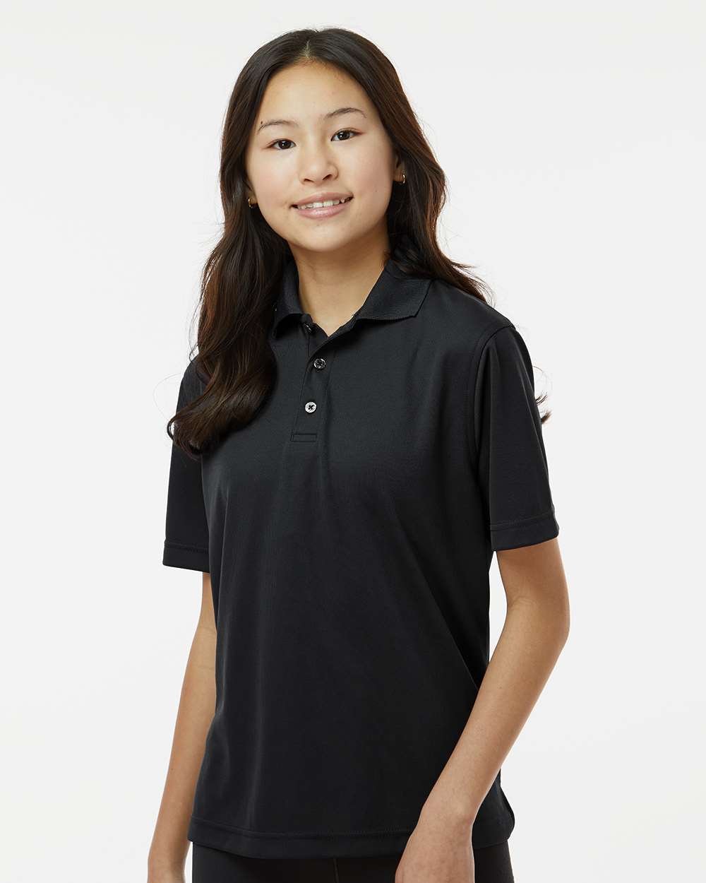 Pack 12: Paragon® - Youth Saratoga Performance Mini Mesh Polo