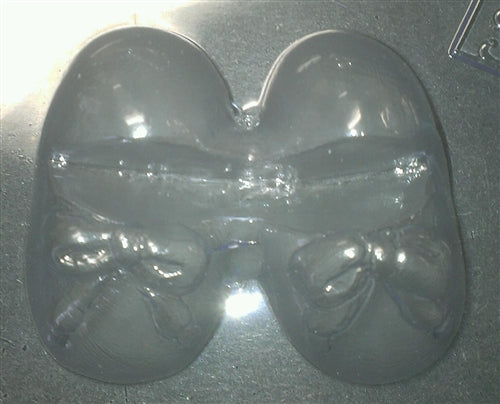 Ghost Behind Pumpkin in Shoes Chocolate Mold