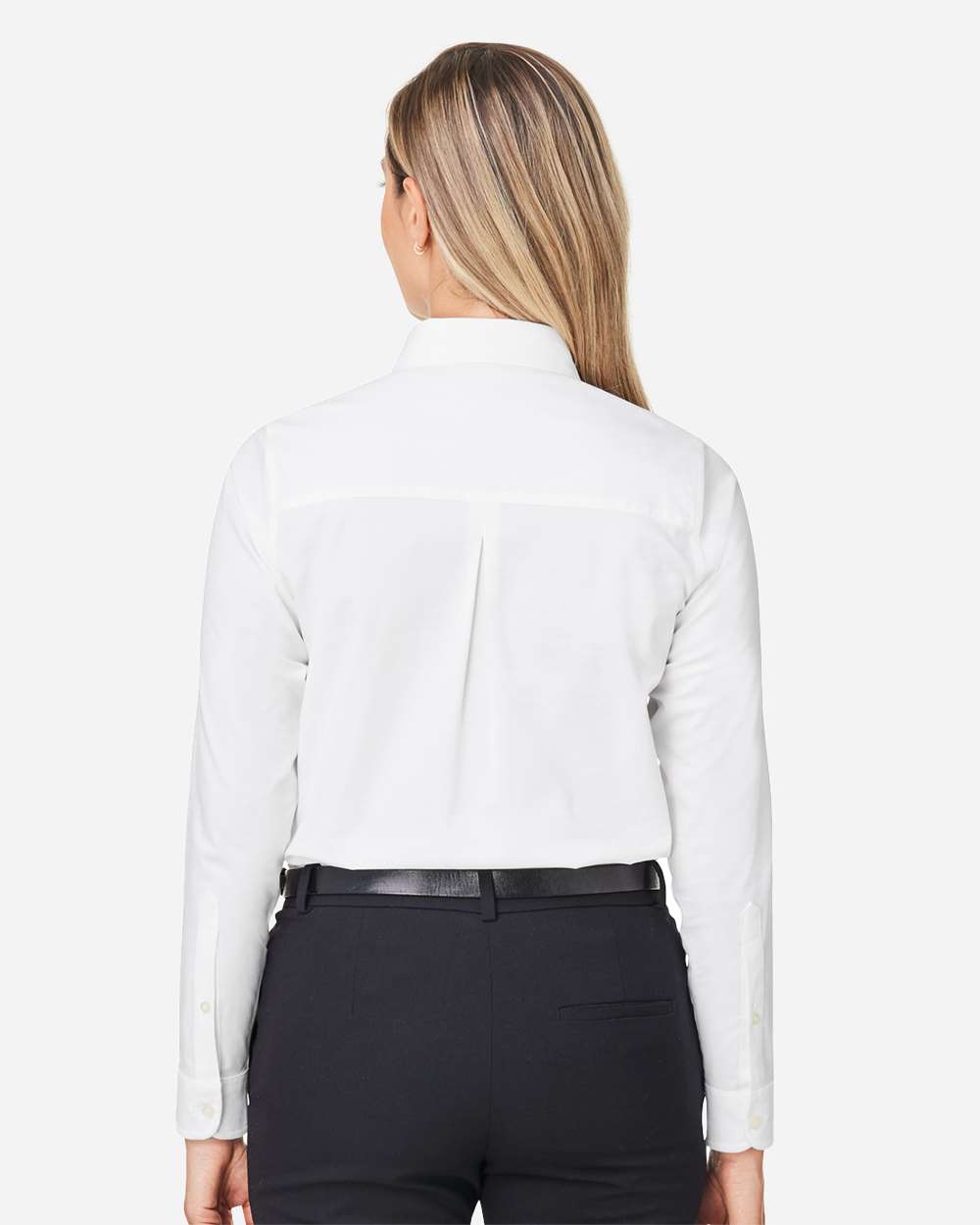 Devon & Jones® Women’s Poplin Dress Shirt Moisture-Wicking Stretch Fabric Elegant Workwear