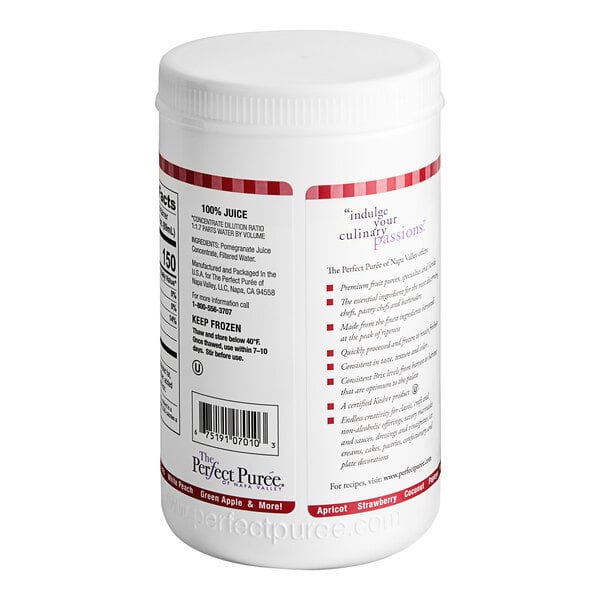 Perfect Puree Pomegranate 100% Fruit Concentrate 30 oz.