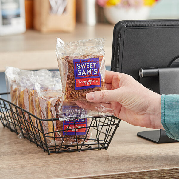 Sweet Sam's Individually Wrapped Streusel Coffee Cake - 12/Case