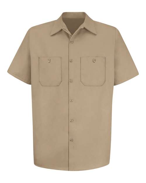 Red Kap Men's Cotton Short Sleeve Uniform Shirt