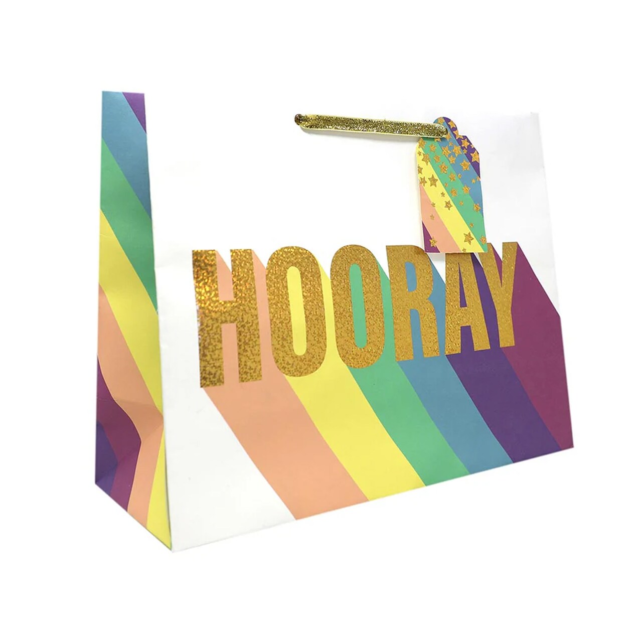 Patterned Gift Bags 10" X 5" X 12 1/2" Eco-Friendly Durable Design