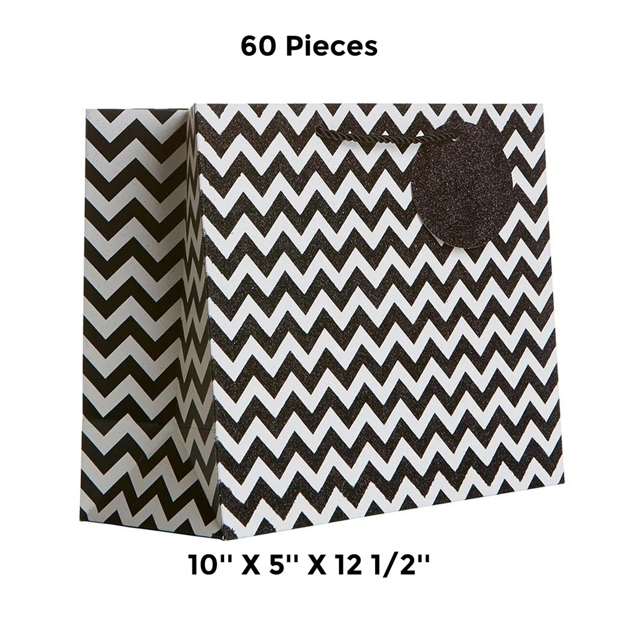 Patterned Gift Bags 10" X 5" X 12 1/2" Stylish Eco-Friendly Wrapping