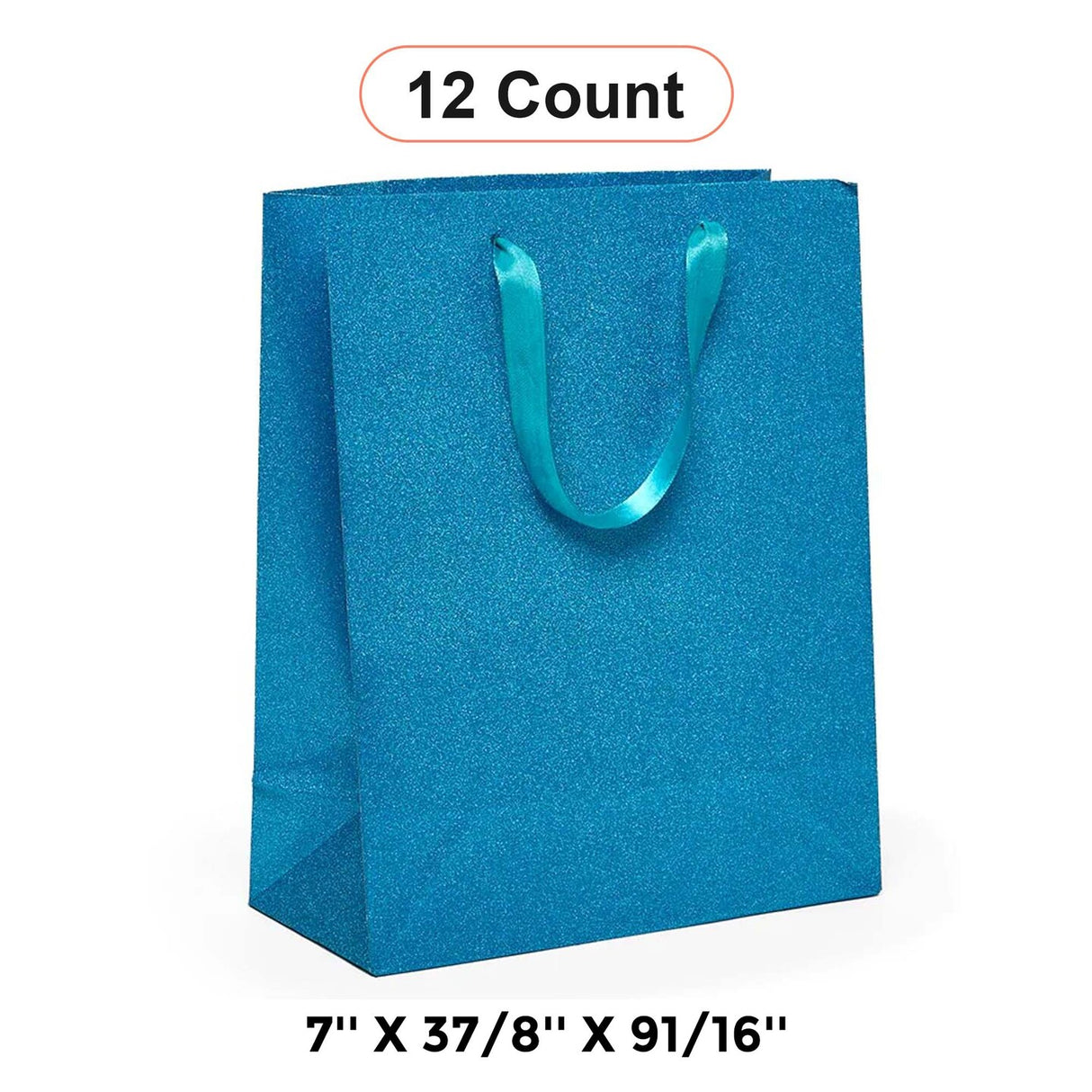Glitter Grain Euro Totes 7'' x 3 7/8'' x 9 1/16'' for Special Occasions