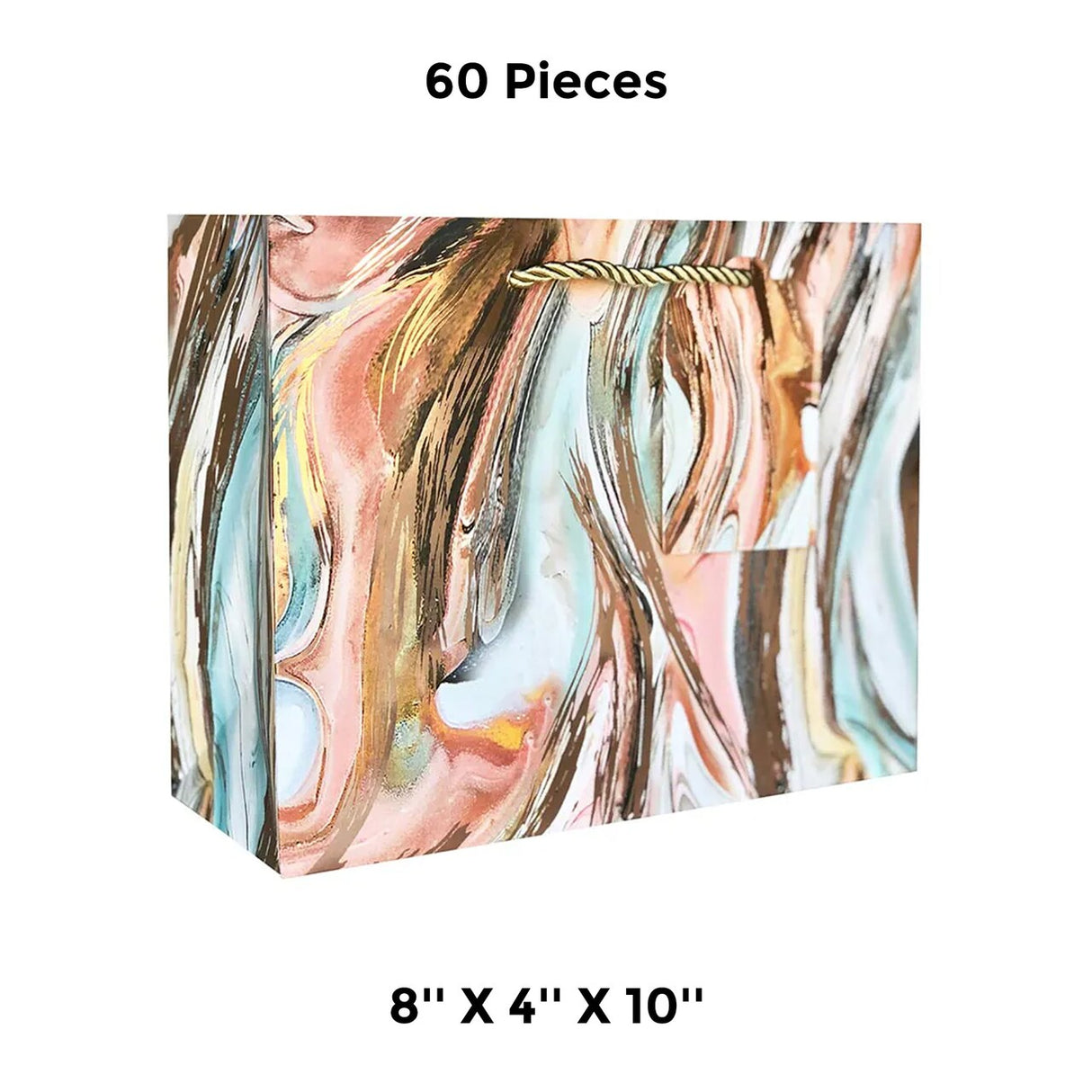 Patterned Gift Bags 8" X 4" X 10" Attractive Gift Packaging