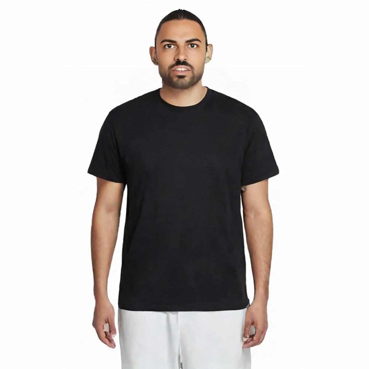 Fine Jersey Crewneck Short Sleeve Tee