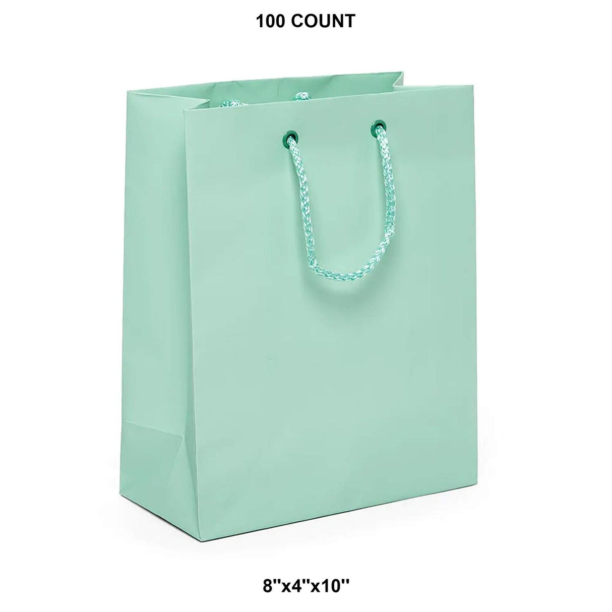 Chic and Spacious Matte Euro Tote 8" x 4" x 10"