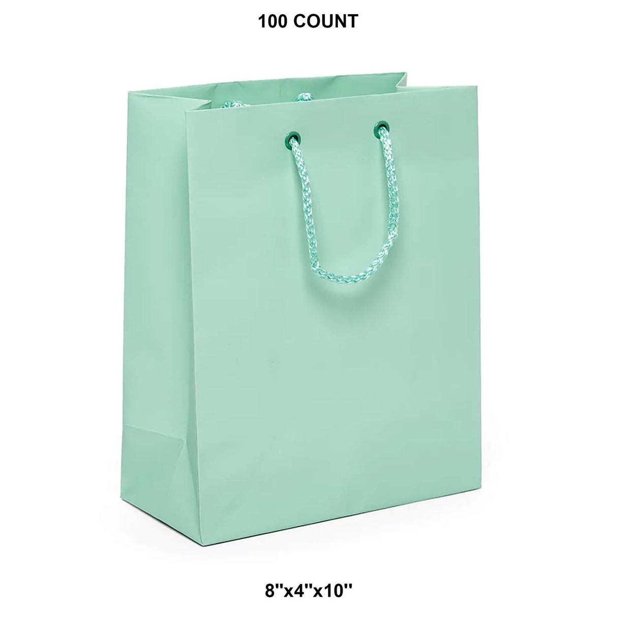 Chic and Spacious Matte Euro Tote 8" x 4" x 10"