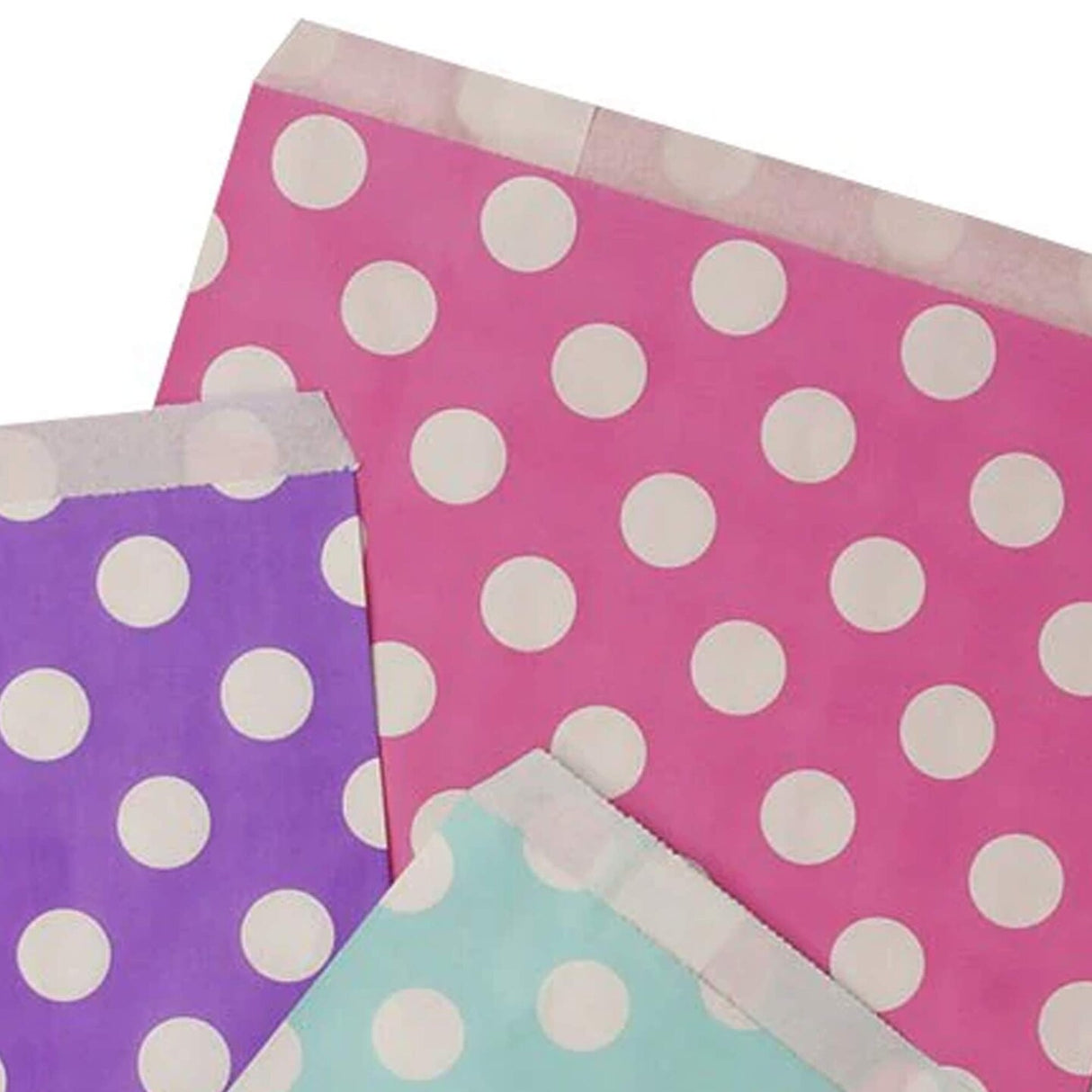 Charming Large Dots Merchandise Bags 5 1/8" x 6 3/8"
