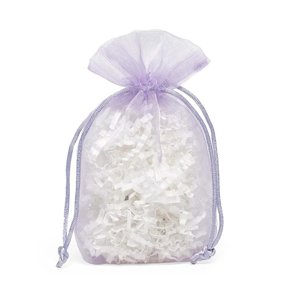 Flat Bottom Organza Bags 5 1/2''x11/2''x10 1/2'' for Fancy Favor Bags