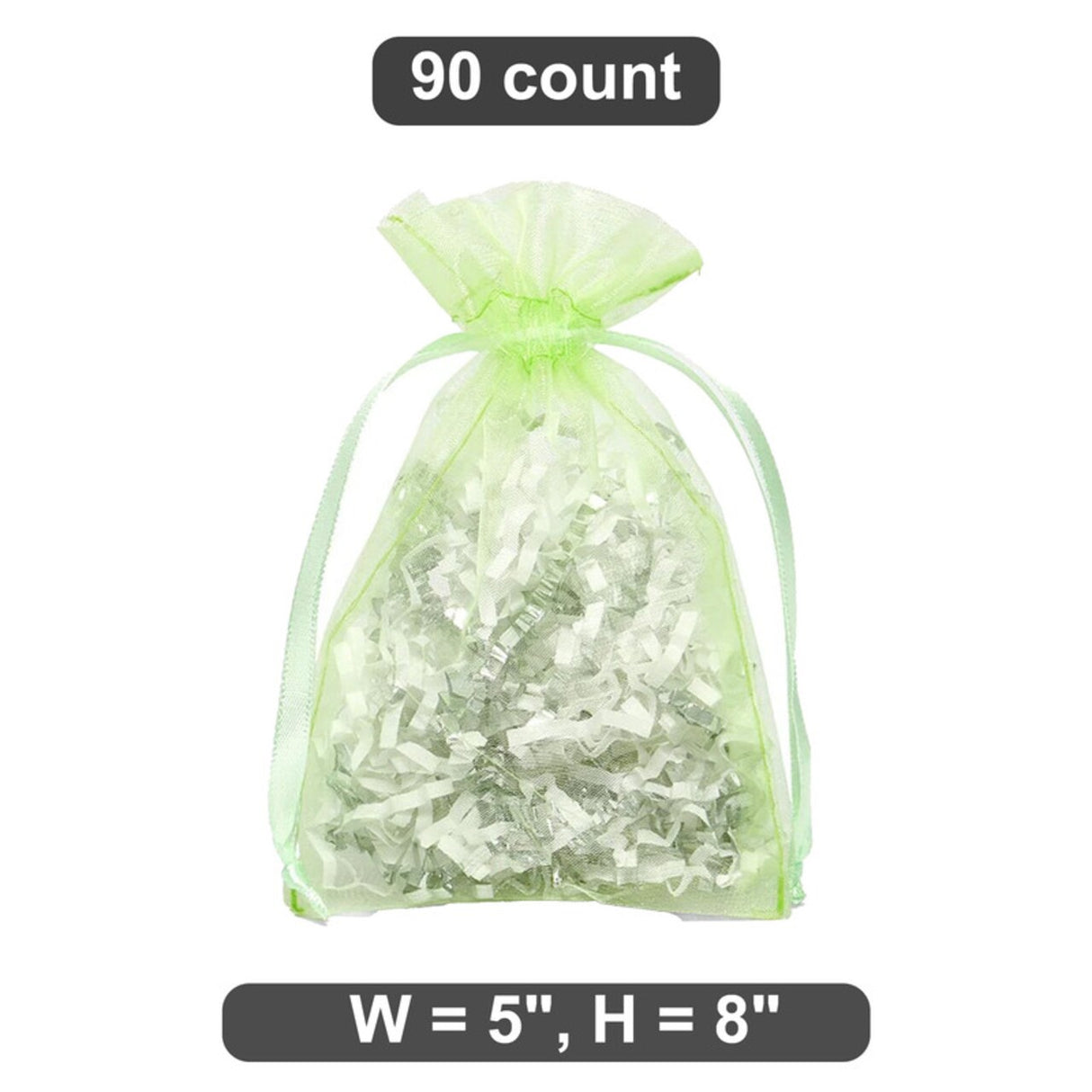 5” x 8” Organza Bags The Perfect Favor Packaging