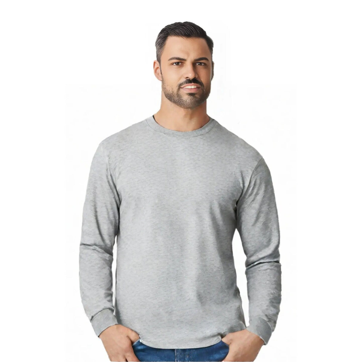 Gildan® DryBlend Crewneck Long Sleeve T-Shirt