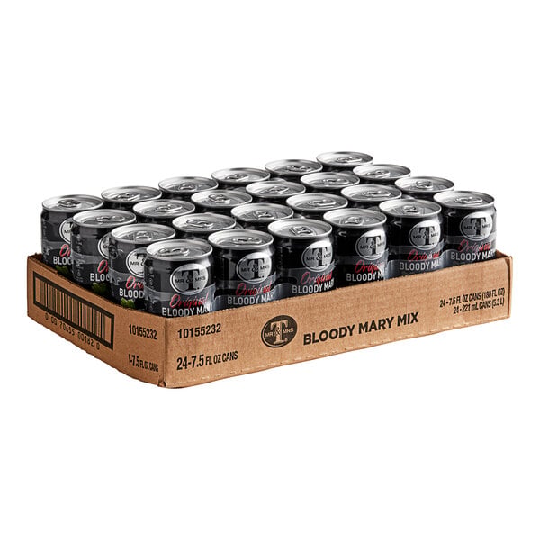 Mr. & Mrs. T Bloody Mary Mix Can 7.5 fl. oz. - 24/Case
