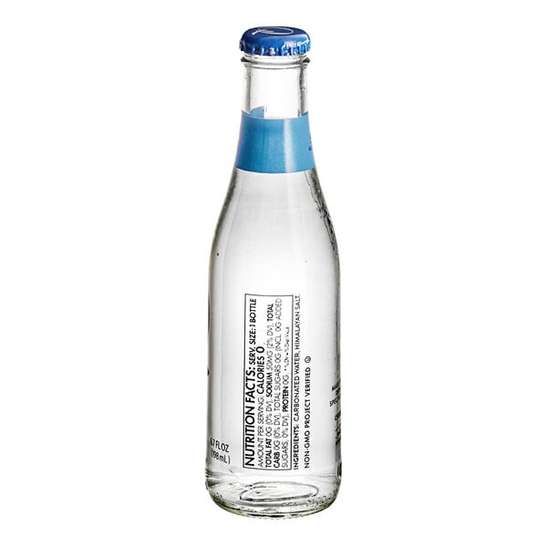Q Mixers Premium Club Soda Bottle 6.7 fl. oz. - 24/Case