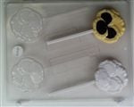 Pansy Sucker Chocolate Mold - CCAO089