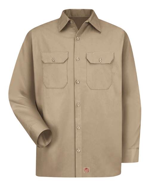 Red Kap Men's Utility Long Sleeve Work Shirt
