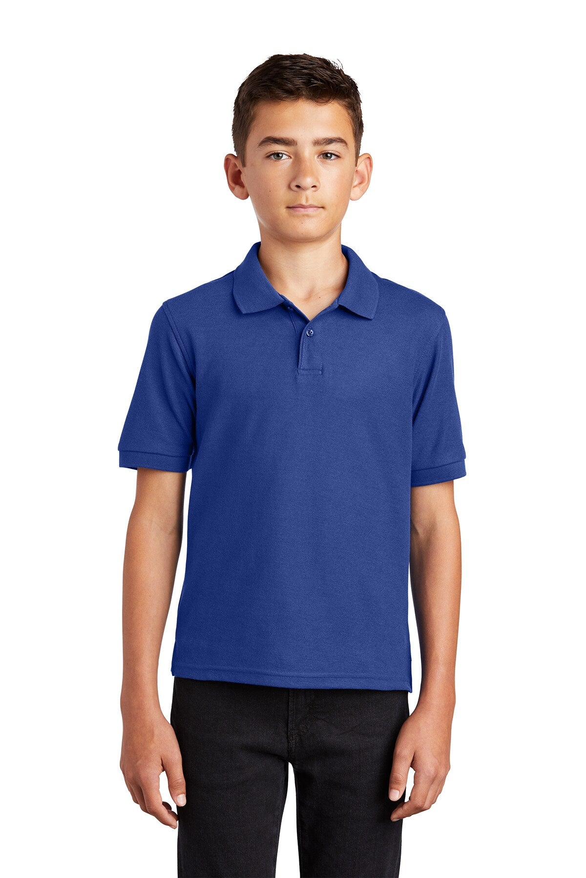 Silk Touch Polo T-shirt For Youth | RADYAN®