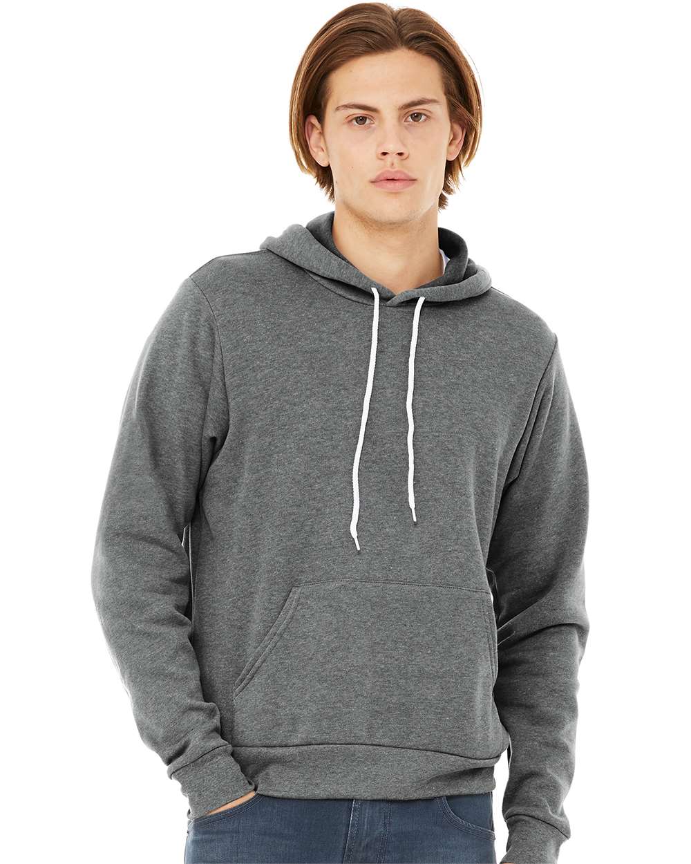 BELLA + CANVAS® Sponge Fleece Pouch Pocket Hoodie
