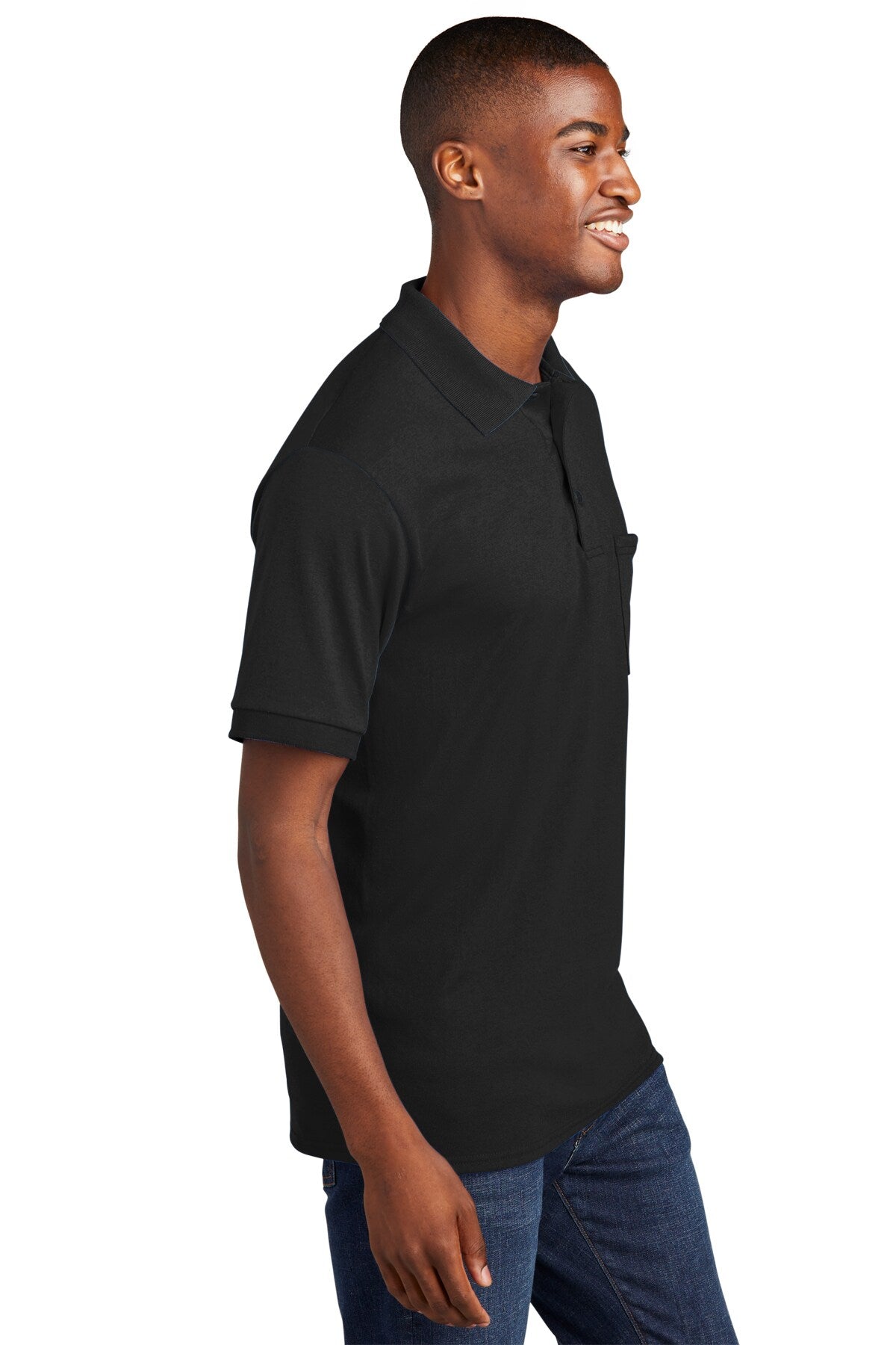Knit Pocket Polo T-shirt for Men | RADYAN®