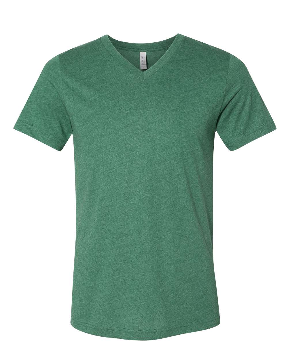 BELLA + CANVAS® Heather CVC Short Sleeve V-Neck Tee