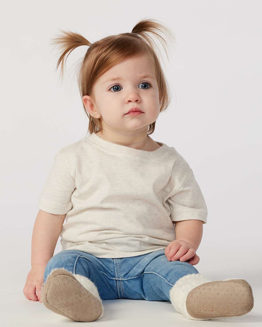 RADYAN® Infant Fine Jersey Short Sleeve Crew Neck Tee - 3322