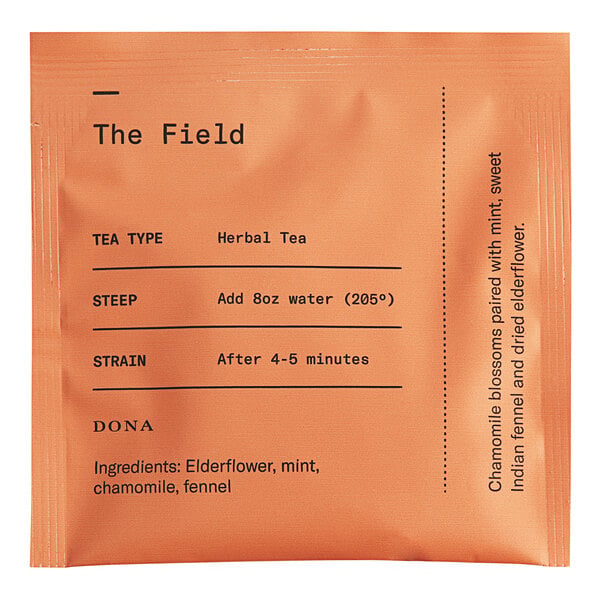 Dona The Field Herbal Tea Sachet - 50/Box