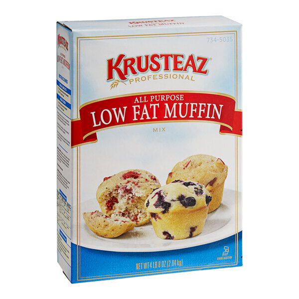 Krusteaz Professional 4.5 lb. All-Purpose Low-Fat Muffin Mix - 6/Case