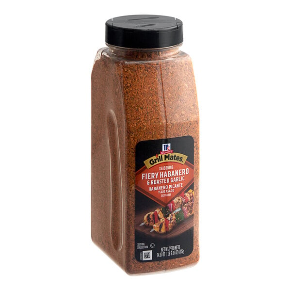 McCormick Grill Mates Fiery Habanero and Roasted Garlic Seasoning 24.87 oz.