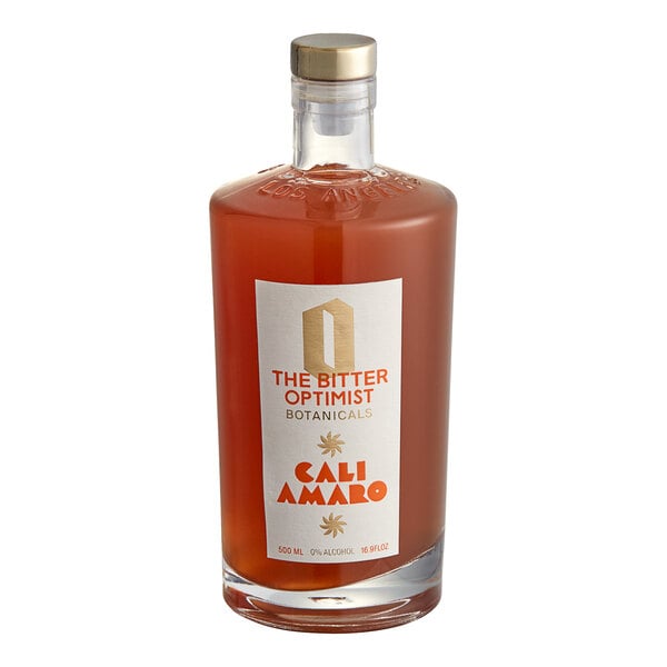 Optimist Botanicals Non-Alcoholic Cali Amaro 500 mL Bottle