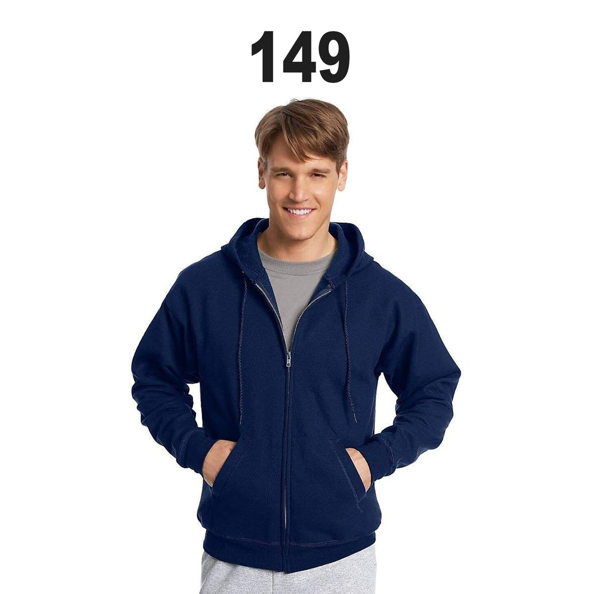Men's Comfort Full Zip Hoodie | RADYAN®
