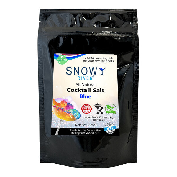 Snowy River Blue Cocktail Rimming Salt 8 oz.