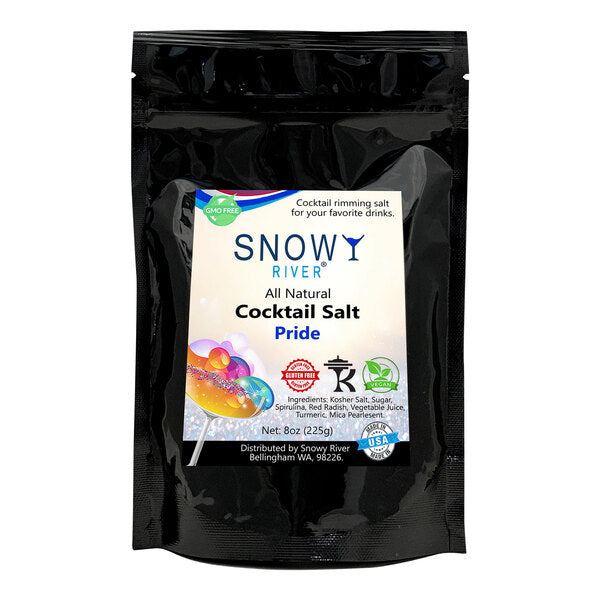 Snowy River Pride Cocktail Rimming Salt 8 oz.