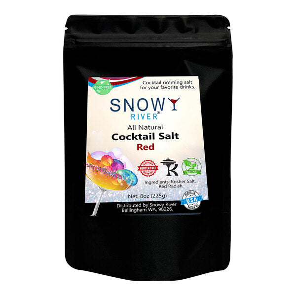 Snowy River Red Cocktail Rimming Salt 8 oz.