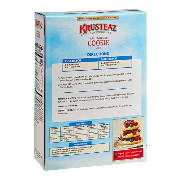 Krusteaz Professional 5 lb. All-Purpose Cookie Mix - 6/Case