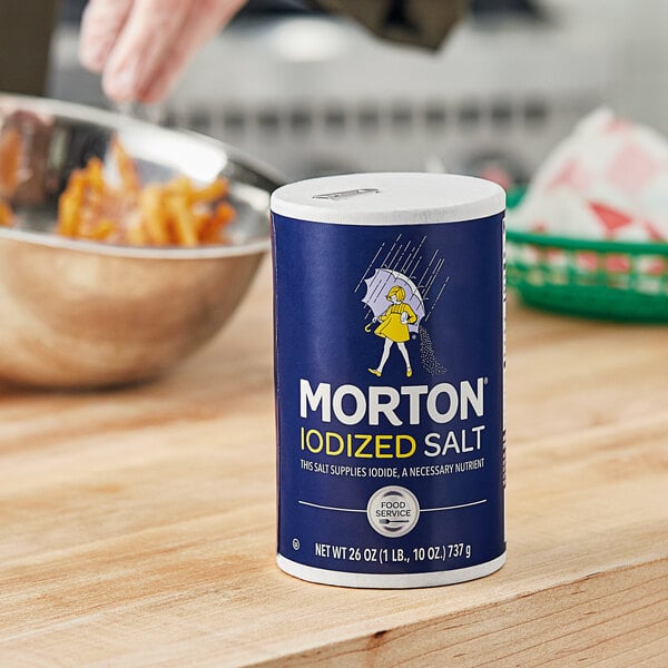 Morton Iodized Salt 26 oz.