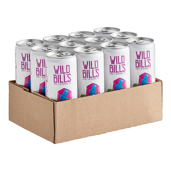 Wild Bill's Craft Beverage Co. Ring Pop Berry Blast Soda 12 fl. oz. - 12/Case