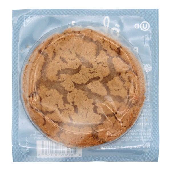 Eban's Bakehouse Gluten-Free Individually Wrapped Peanut Butter Cookie 2 oz. - 48/Case