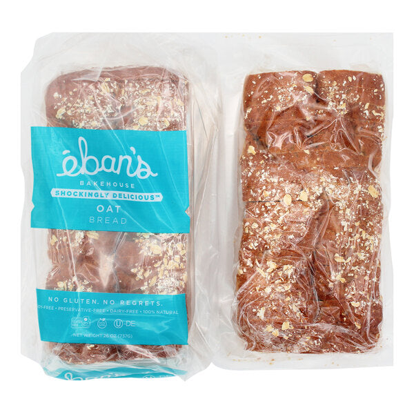 Eban's Bakehouse Gluten-Free Oat Bread 26 oz. - 6/Case