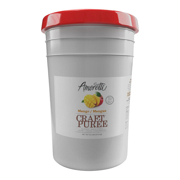 Amoretti Mango Craft Puree 6 Gallon (55 lb.)