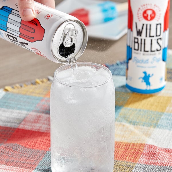 Wild Bill's Craft Beverage Co. Rocket Pop Soda 12 fl. oz. - 12/Case