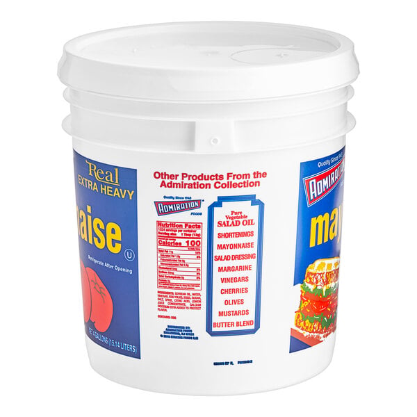 Admiration Extra Heavy Mayonnaise 4 Gallon Bucket