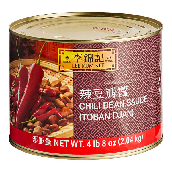 Lee Kum Kee Chili Bean Sauce / Toban Djan 4.5 lb. - 6/Case