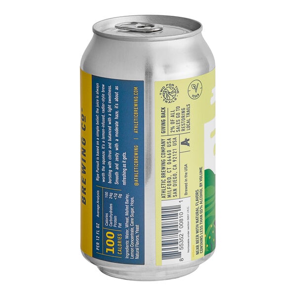 Athletic Brewing Co. Ripe Pursuit Non-Alcoholic Lemon Radler 12 fl. oz. 6-Pack