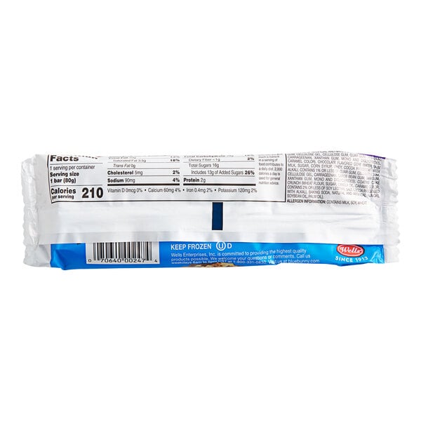 Blue Bunny Chocolate Eclair Frozen Dessert Bar 4 oz. - 24/Case